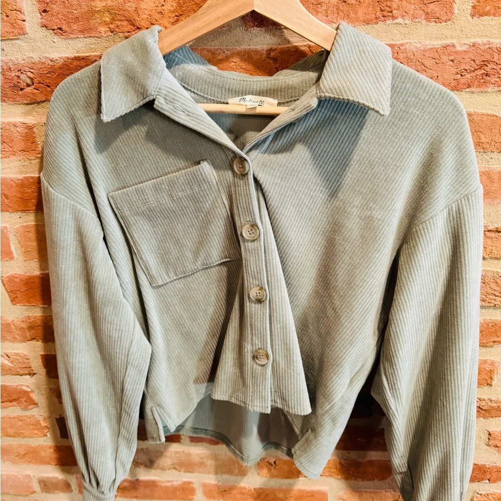 Madewell corduroy button down